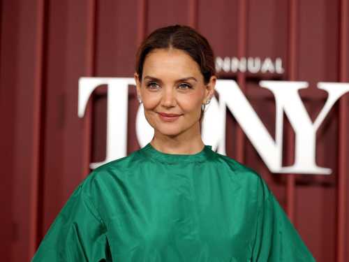 Katie Holmes Sparks Romance Rumors with Artist Jason Bard Yarmosky at Hamptons Premiere