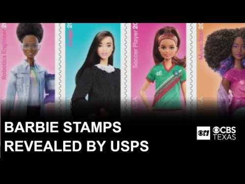 USPS Unveils Barbie Stamps Celebrating 10 Iconic Careers in Limited Edition Release